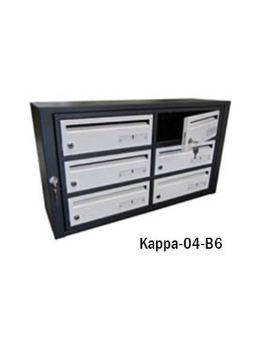 Boite Aux Lettres Kappa 04 Module C 24 Ouverture Ptt Gauche -G0