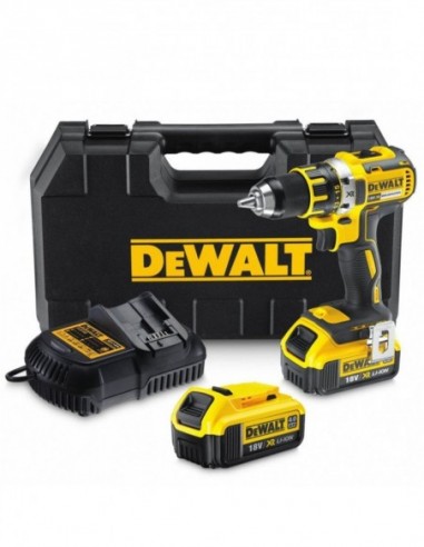 Pack Perceuse Visseuse Dewalt 18v + 2 Batteries 4ah + Chargeur