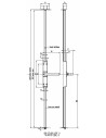  : Modèle:Cremone 742 rotative CPCF Inox